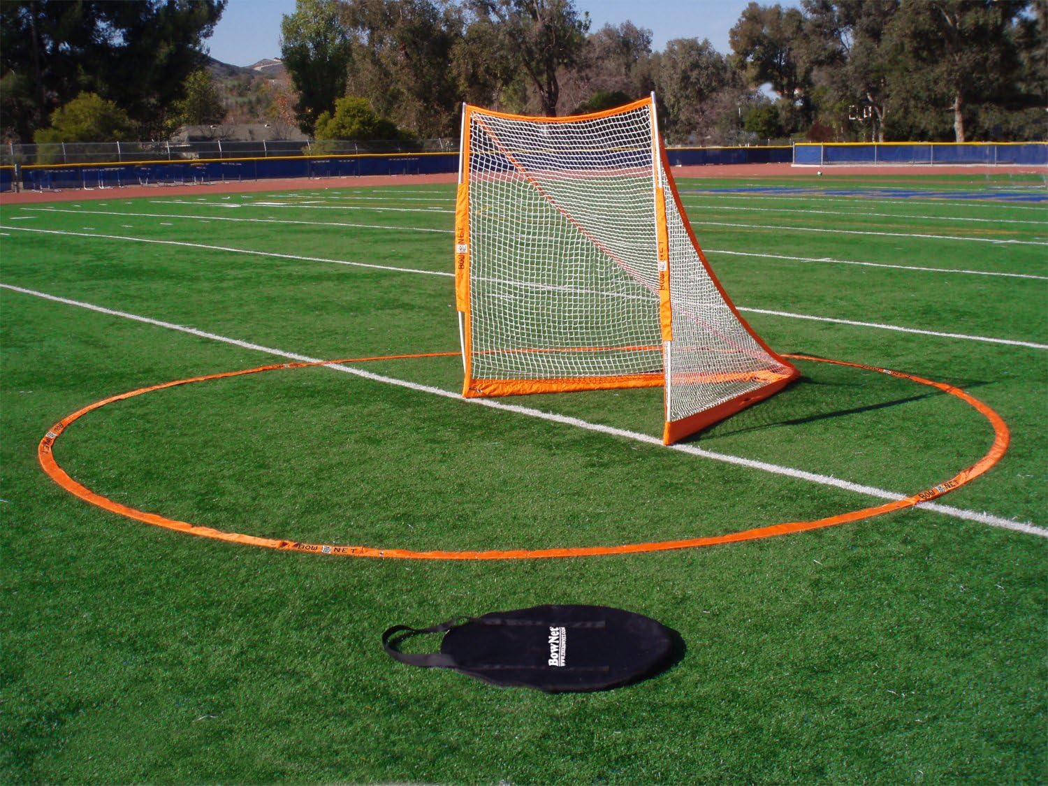 Bownet 18' Diameter Portable Men's Lacrosse Crease : Lacrosse Equipment Accessories : Sports & Outdoors