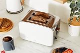Swan Nordic 2 Slice Toaster 900W 6 Browning Levels Defrost Reheat White view 4