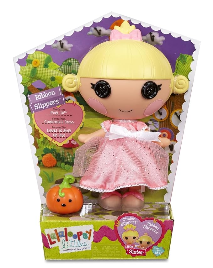 Lalaloopsy Littles - Ribbon Slippers Puppe 19cm [UK Import]