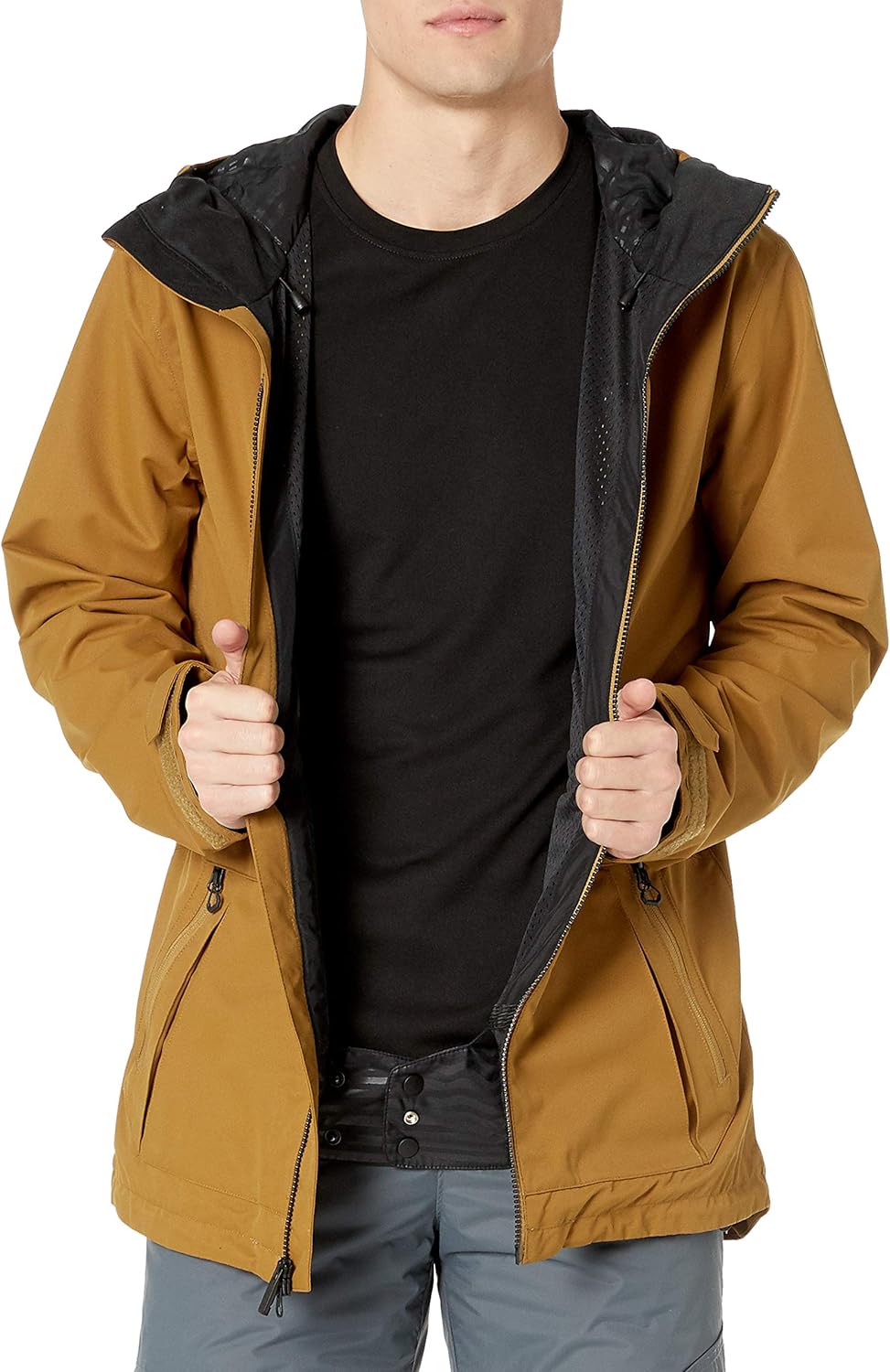 Volcom mens Deadly Stones Snow Jacket: Clothing