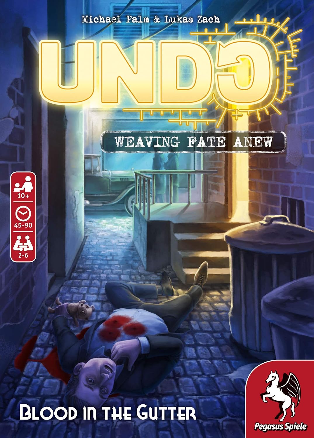 Pegasus Spiele 18171E UNDO-Blood in The Gutter - Image 3