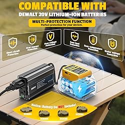 2PCS 300W Battery Charger Compatible with
