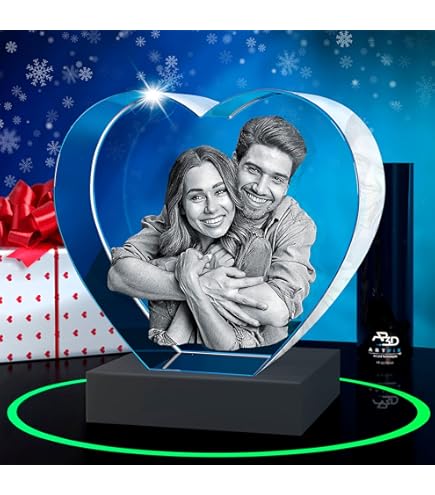 Amazon.com - ArtPix 3D Premium Crystal Photo, Valentines Day