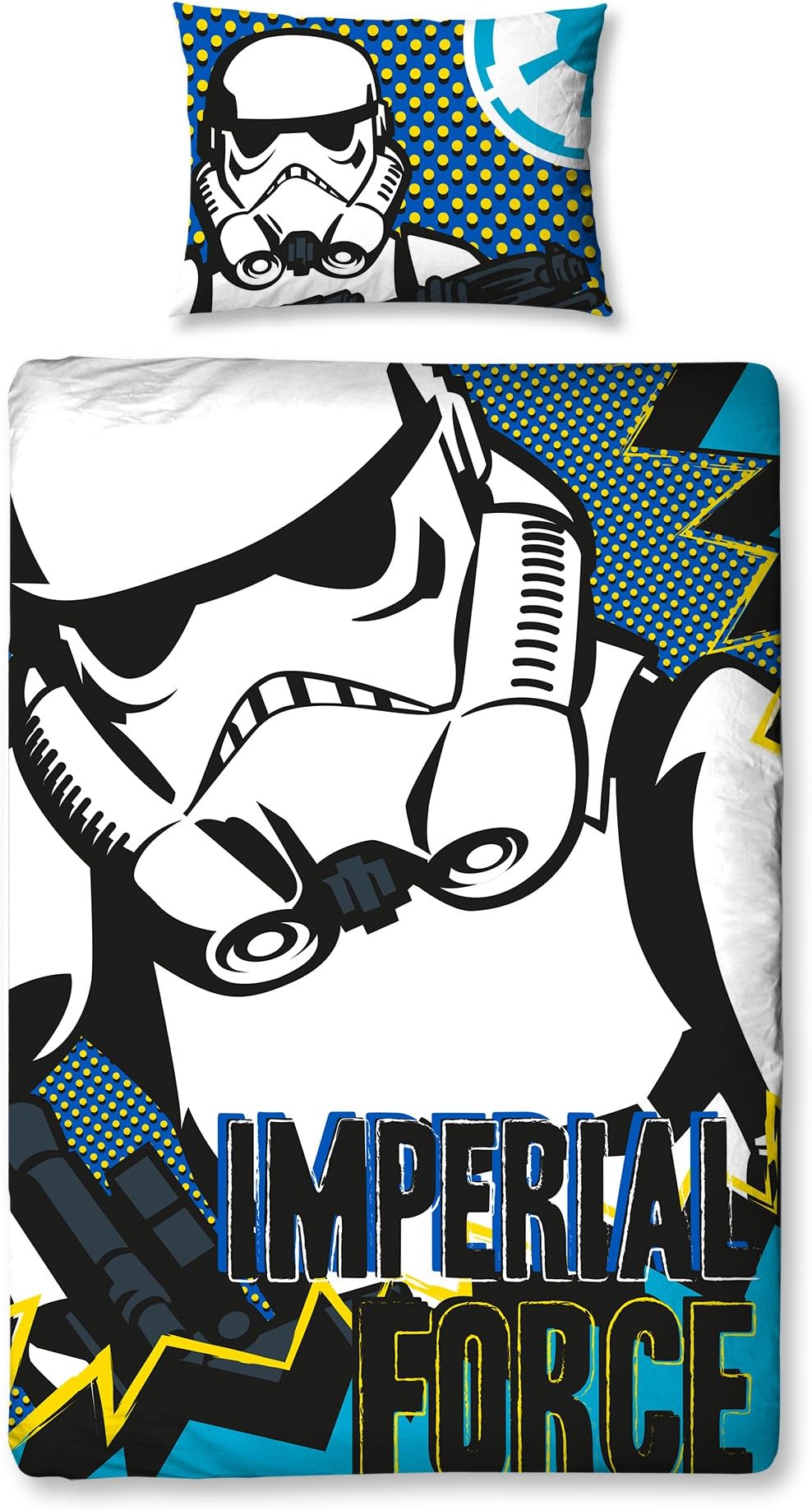 Star Wars Rebels 'Imperial' Single Duvet Set - Large Print Design