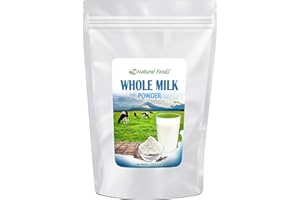Powdered Whole Milk - 5 lb Bulk Size - Dry Milk Powder - Dried For Emergency Long Term Food Storage - Great For Cooking, Baki