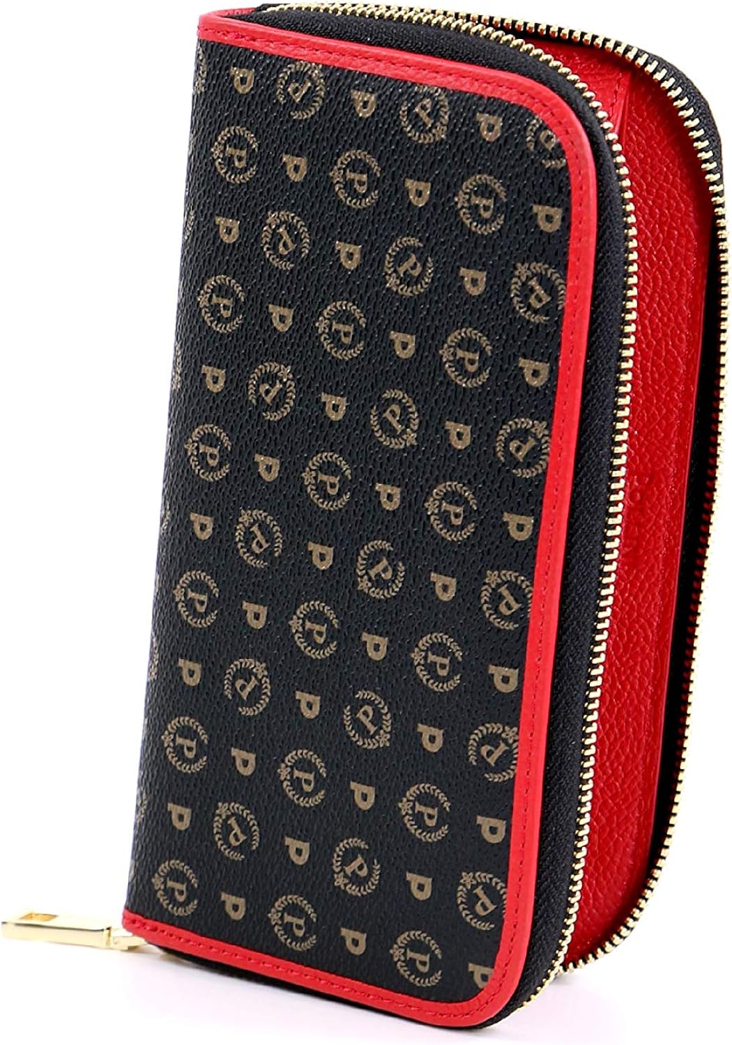 POLLINI Wallet Ladies Black red - TE9001PP02Q1100B, Rosso - Image 3
