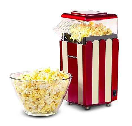 Amazon.com: Egofine Máquina de hacer palomitas de maíz, 1200 ...