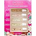 Pacifica Beauty, Wanderlust Spray Perfume Trial Set, Island Vanilla, 5 Scents, Fragrance Sampler Gift Set, Natural & Essential Oils, Clean, Vegan & Cruelty Free