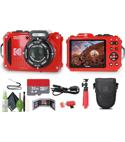 Amazon.com : Kodak PIXPRO WPZ2 Waterproof Digital Camera Bundle