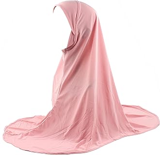 Modest BeautyPlain Hijab for Women Muslim Headscarf Islamic Scarf Easy to Wear Prayer Hijabs