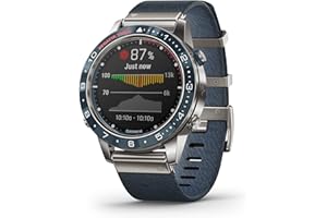 Garmin MARQ Captain, Men's Luxury Tool Watch with Advanced Nautical Features, Track Wind Speed, Direction, Temperature and Tide Information
