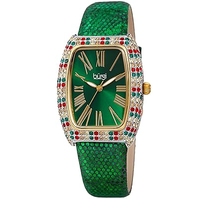 Burgi BUR247 Montre Rectangle Femme Swarovski en Burundi Ubuy