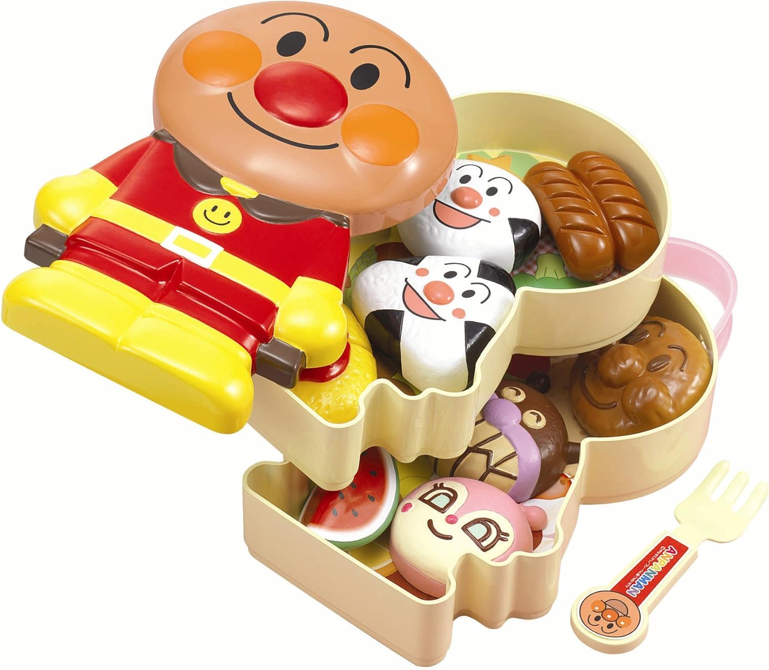 Amazon アンパンマン ランチタイムだよ アンパンマンお弁当セット キッチン 食べ物 おもちゃ
