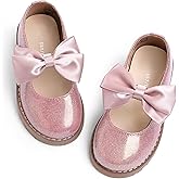 shoeslocker Toddler Girl Dress Shoes Little/Big Girl Mary Jane Shoes Wedding Party Girls Princess Flat Shoe