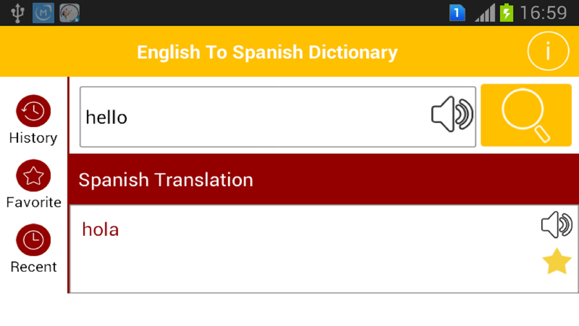 English To Spanish for Android
