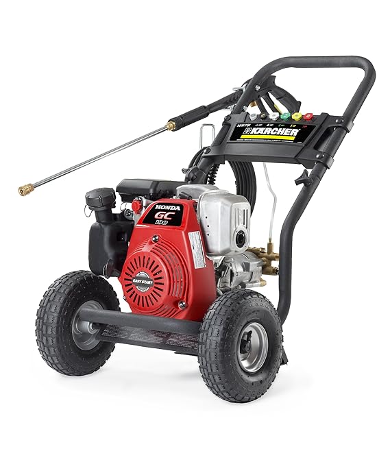 Karcher 1.107234.0 G3050OHC 3000 PSI Pro Series Honda GC190 Engine Gas