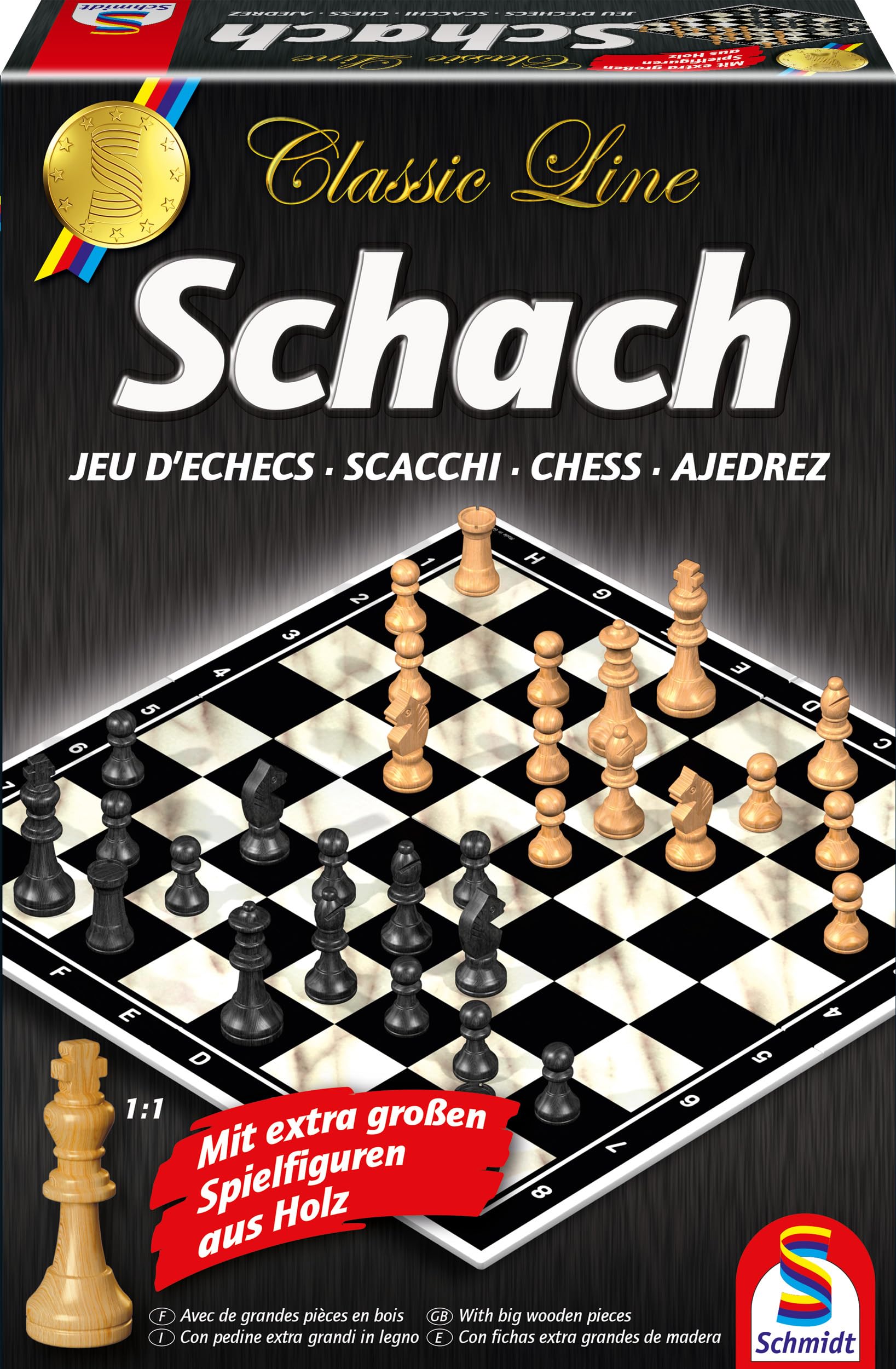 Schmidt Classic Chess Multi-Lingual Edition Game