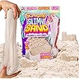 SLIMYGLOOP Slimy Sand, 3 Lbs of Stretchable, Expandable, Moldable Cloud Slime, Non Stick, Slimy Play in A Resealable Bag, Great for Sensory Bins, Sensory Toys for Less-Mess Fun, Ages 3, 4, 5, 6, 7