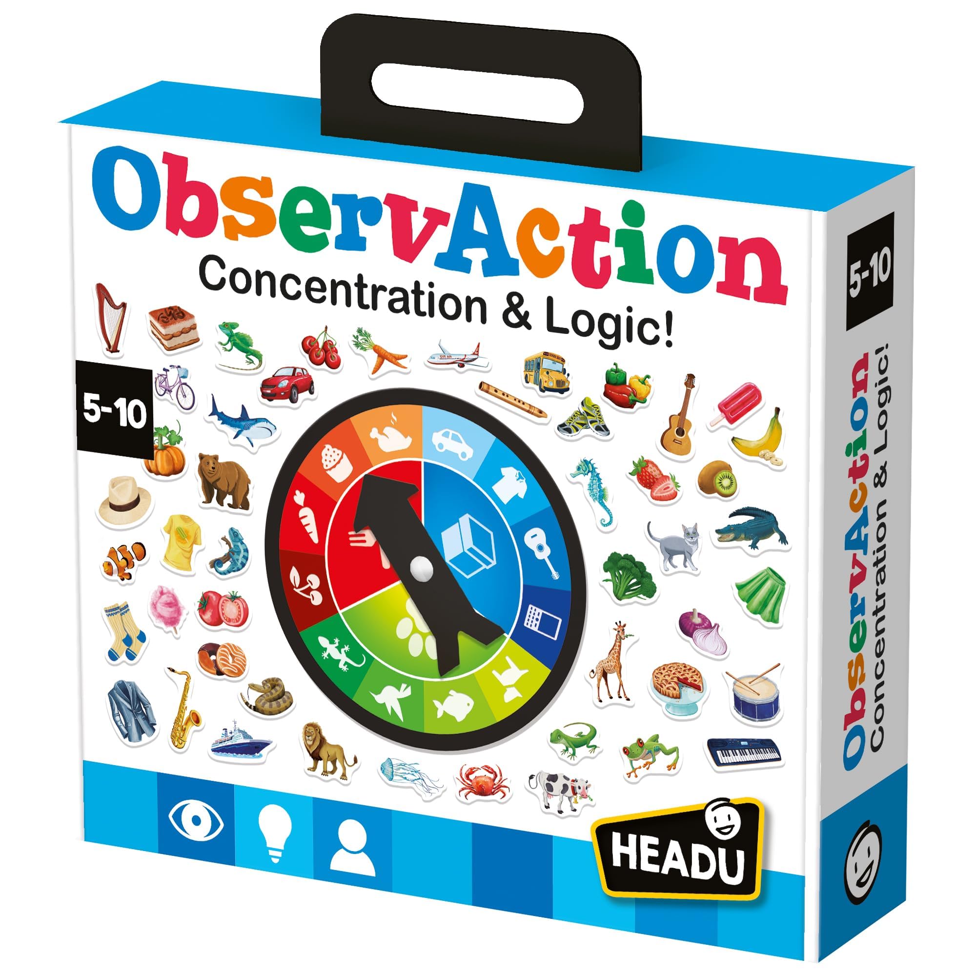 HEADU | Observaction Game - train your reflexes, concentration and logical thinking by finding the correct objects as quickly as possible | Educational Games & Puzzles | Ages 5-12 years