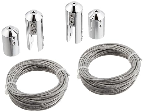 Displays2go Hanging Sign System Ceiling Cables For Sign Panels