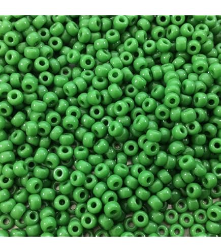 Amazon.com: Miyuki Round Seed Bead Size 8/0 22g Opaque Turquoise Green
