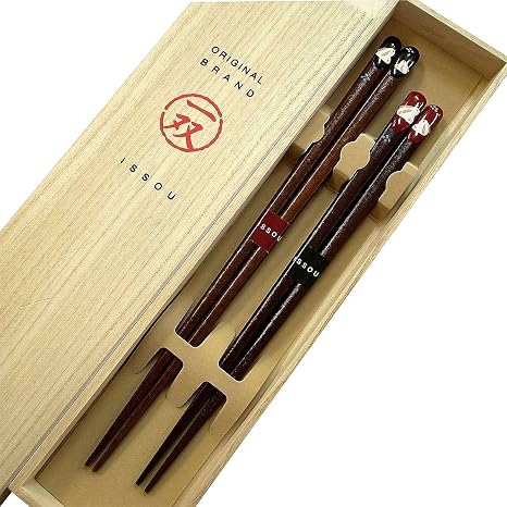 Amazon 夫婦箸一双 ペアうさぎ 桐箱入り 箸 オンライン通販