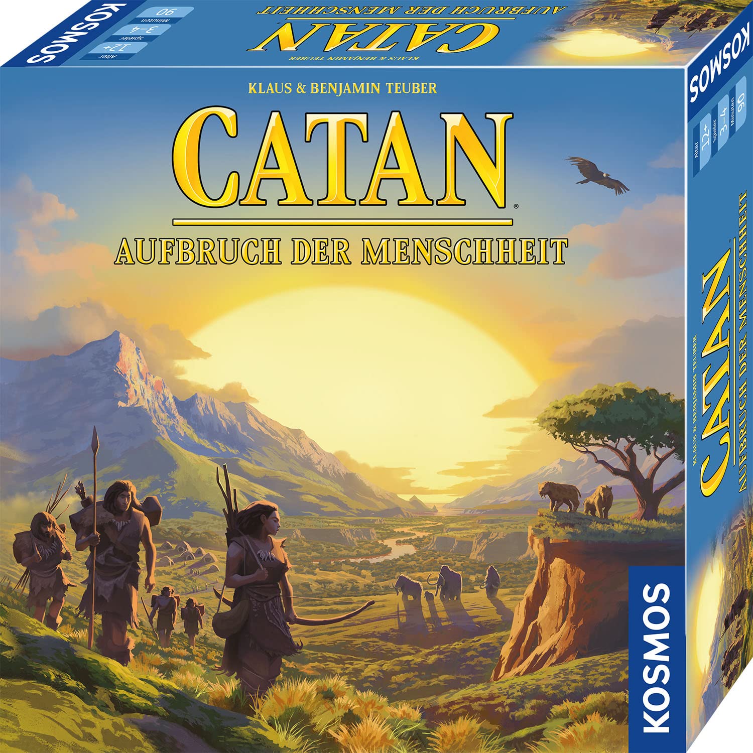 KOSMOS 683221 CATAN - Aufbruch der Menschheit, eigenständiges Spiel, deutsche Version, Gesellschaftsspiel ab 12 Jahre für 2-6 Personen, Brettspiel, Siedler von Catan