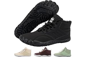 Hike Footwear Caspar Pro HF - Non-slip and Healthy Comfortable Winter Barefoot Pro Shoes Provide Warmth and Support, Natural Walking Hike Boots For Women Men