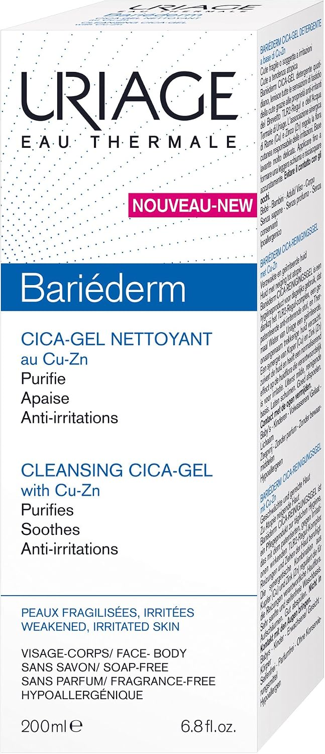 Uriage Bariéderm Cleansing CICA-Gel, 200 ml