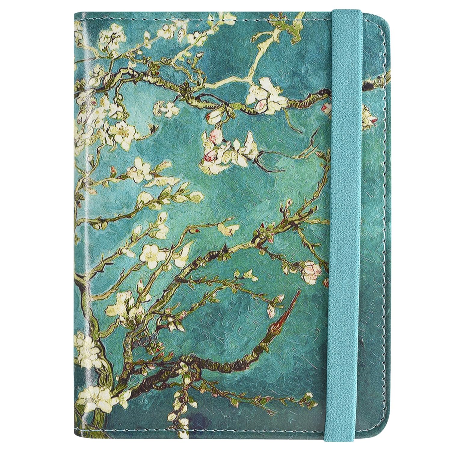 ACdream RFID Blocking Passport Holder Travel Wallet - Premium PU Leather Cover Passport Book with Card Holder, Pen Slot, Keep Organization, and Travel Essentials for Women and Men