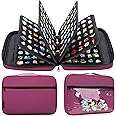 PACMAXI Enamel Pin Display Case, Pins Storage Organizer, Travel Brooch Display Bag
