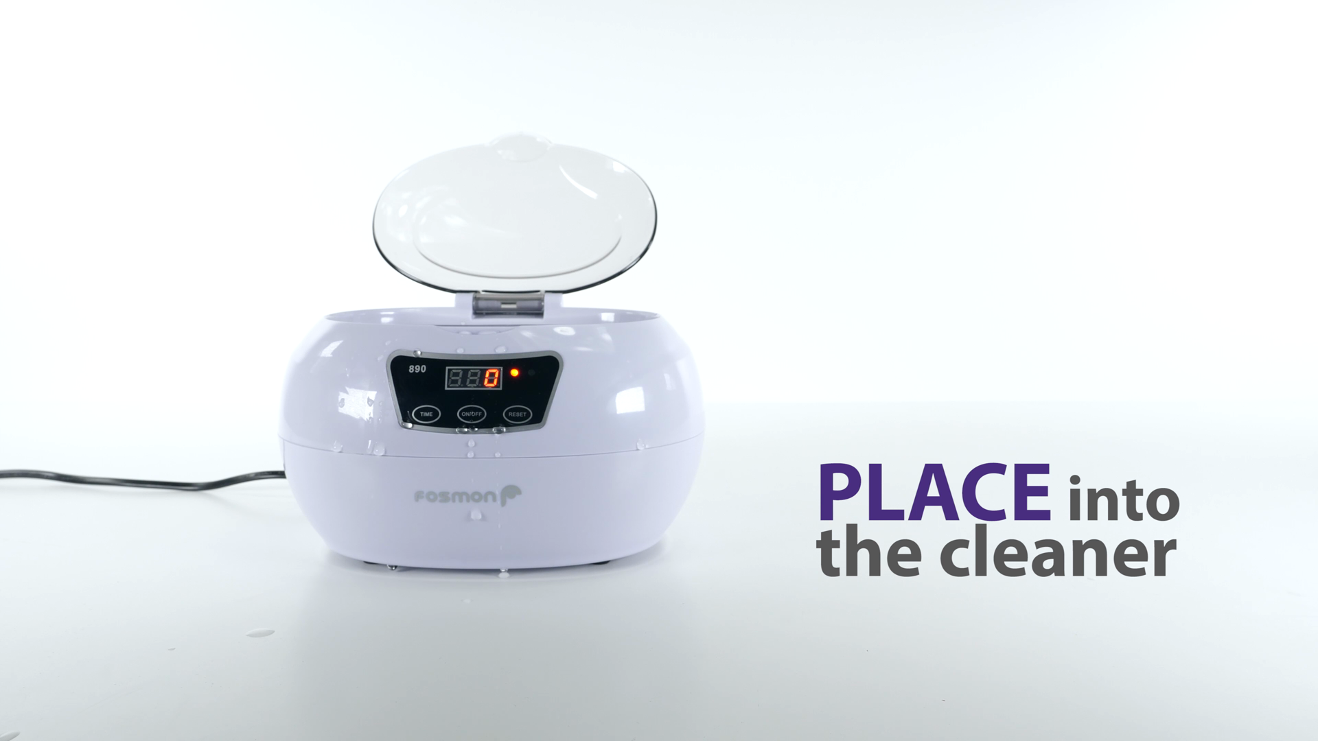 Amazon.com: Fosmon 600ML 42kHz Ultrasonic Cleaner Polisher with