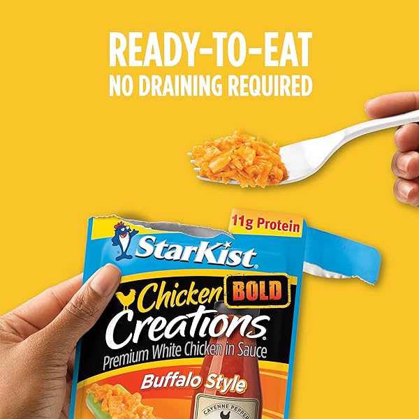 STARKIST CHICKEN CREATIONS BOLD BUFFALO STYLE – 2.6 OZ POUCH
