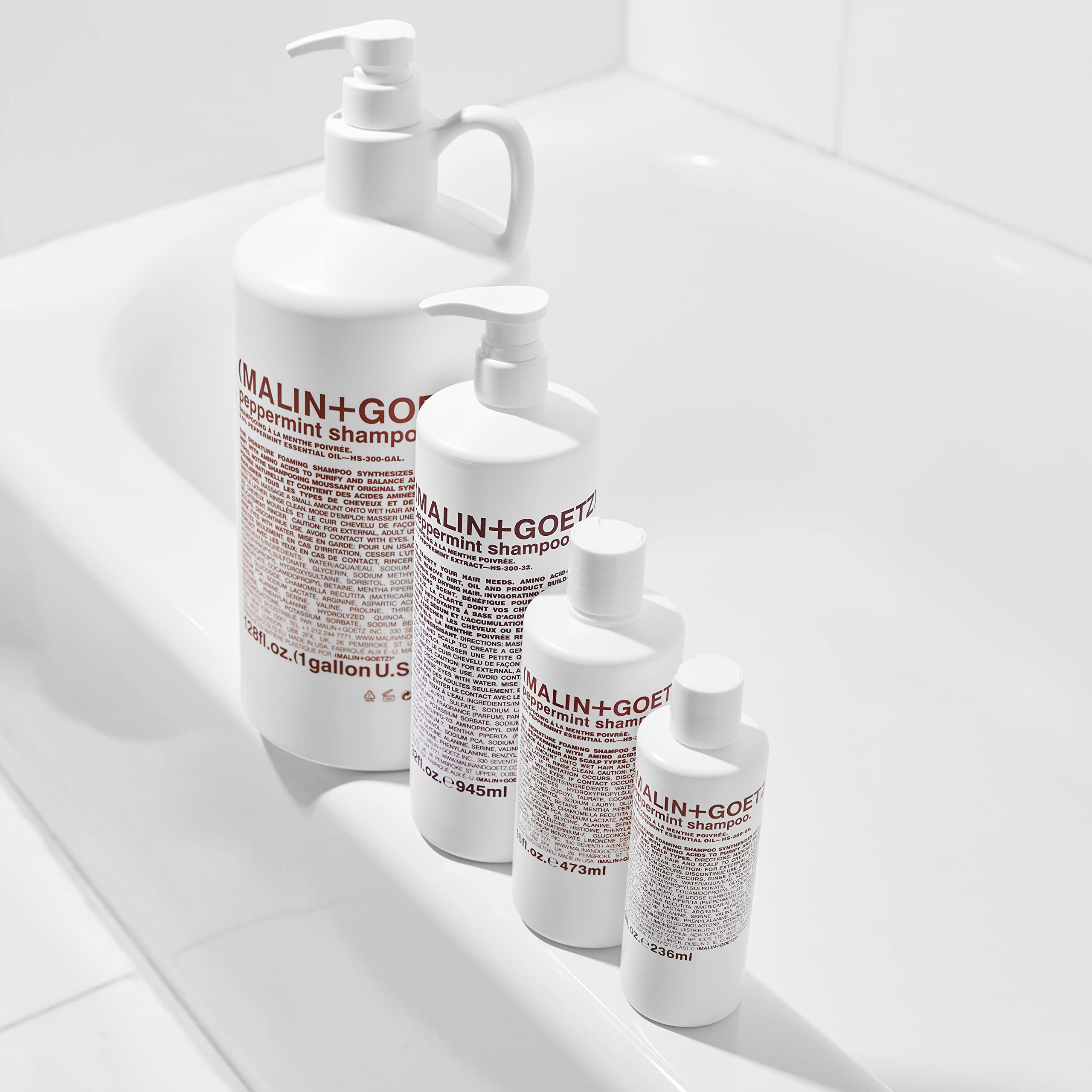 Malin + Goetz Shampoo – Clarifying, Unisex Natural Shampoo to Cleanse & Hydrate, Scalp Treatment Nourishes and Restores Healthy Texture for All Hair Types, Vegan and Cruelty-Free