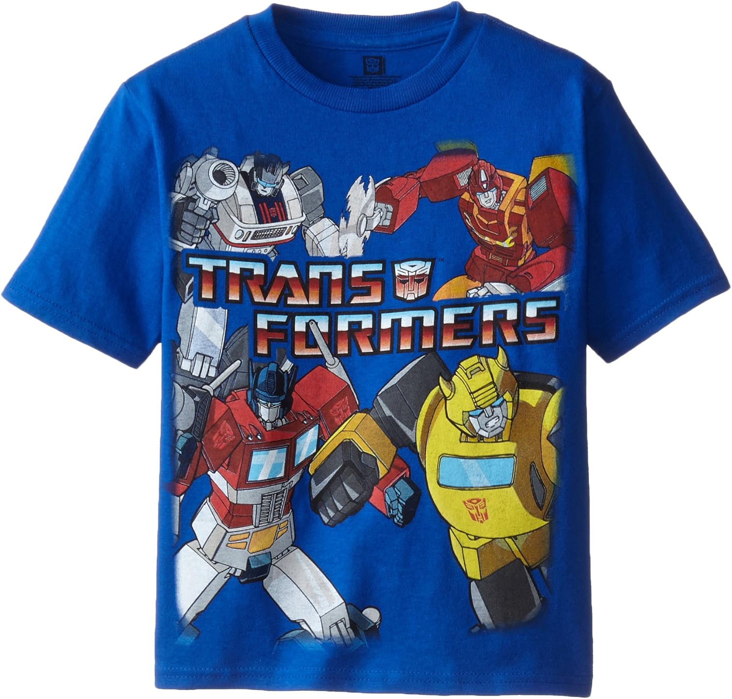 Transformers Boys' Short Sleeve T-Shirt: Clothing