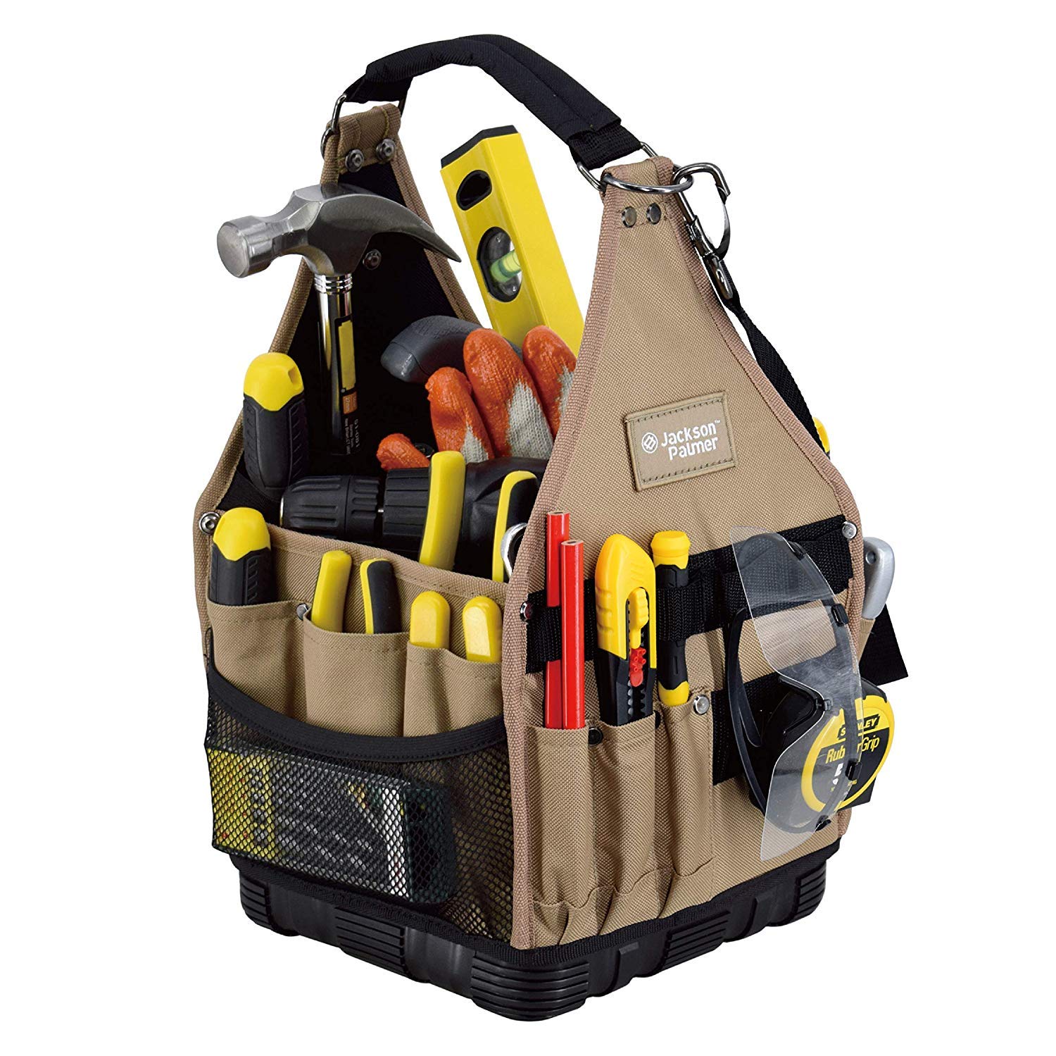 Buy Jackson Palmer Medium 9" Tool Tote Carrier, 27 Pockets (Electrical