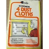 Economical Dust Cloths - Pre-Treated Dusting Fabric for Furniture, Woodwork, Glass Wood, Tiles, Metal Surfaces - Premium Soft Non-Woven Wipes, Swipe Clean Dirt on Table, Countertop, Windows | 1 Pack