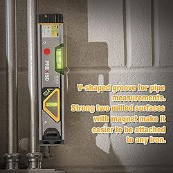 PREXISO 2-in-1 Laser Level 12 in Spirit Level with