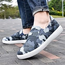 konhill Men's Slip on Fashion Sneaker - Classic