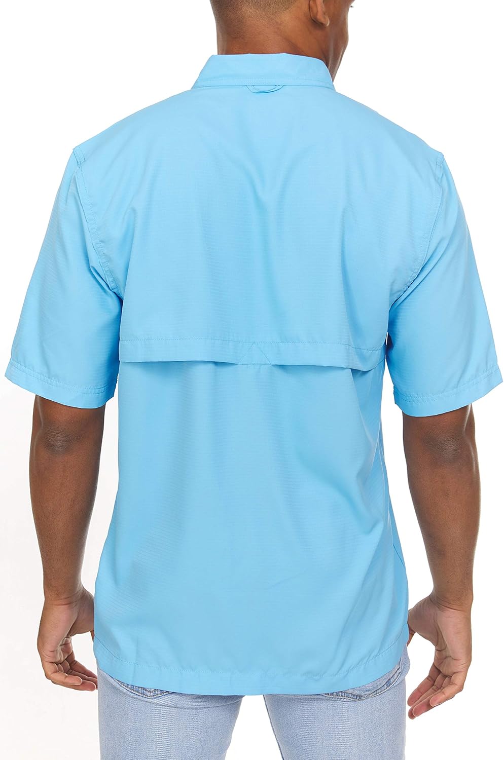 Swiss Alps Mens Short Sleeve Lightweight Breathable Outdoor Fishing Shirt at  Men’s Clothing store