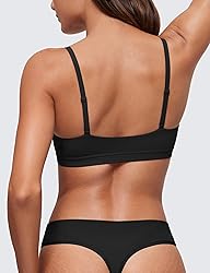 CRZ YOGA Softhold Women's Double Lined Bralettes