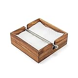 Ironwood Gourmet 28982 Acacia Wood Napkin Holder