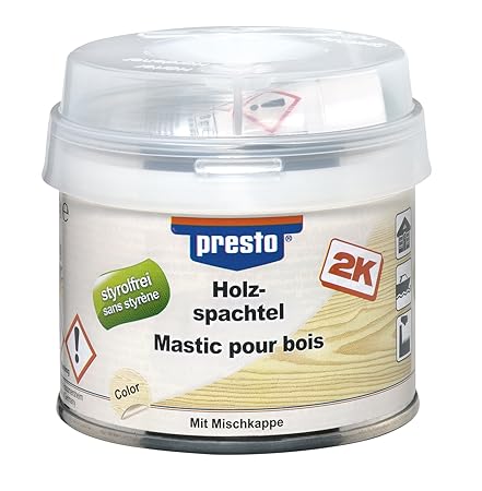 presto 443480 Holzspachtel Hellbraun 250g