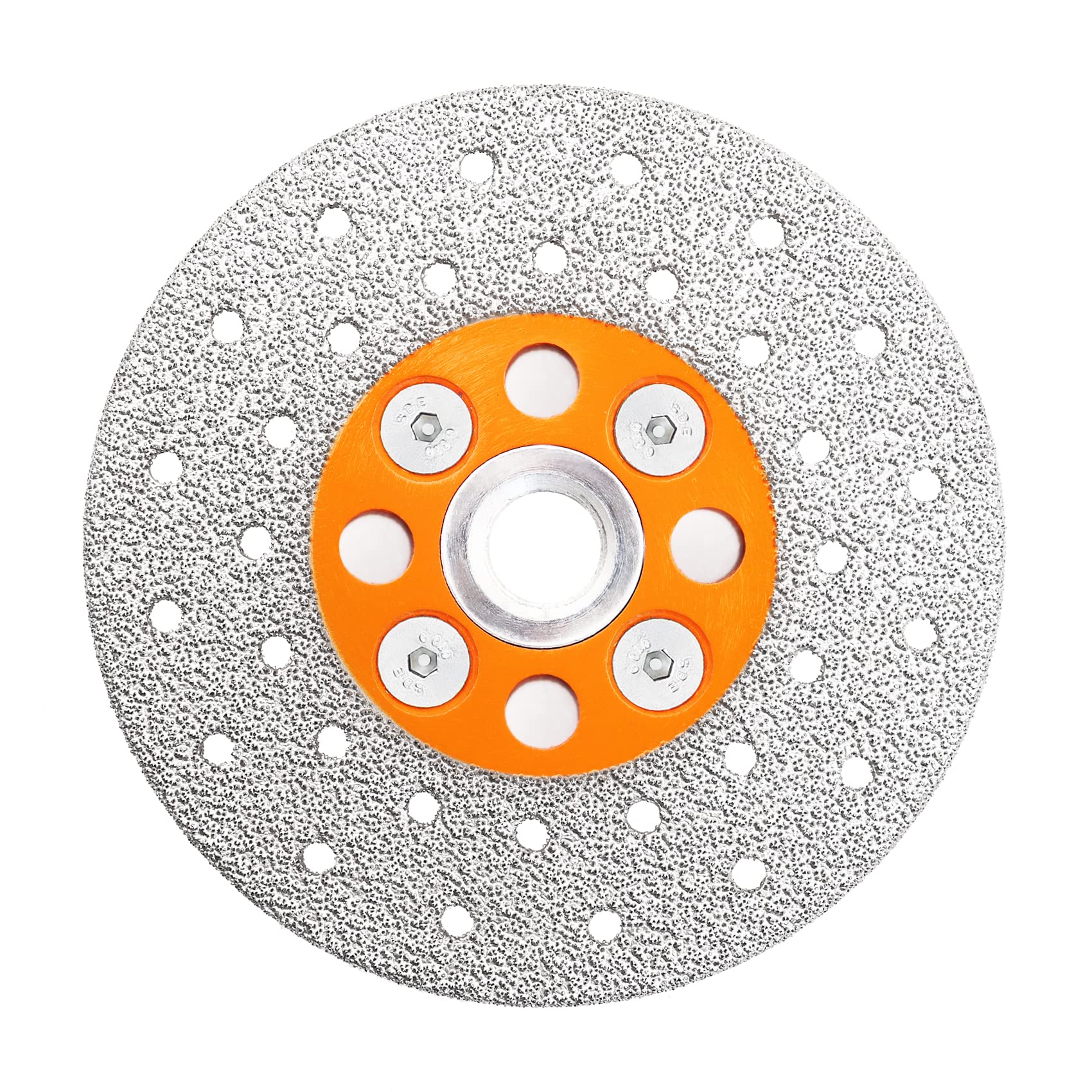 Diamond Granite Cutting Wheel,BRSCHNITT 100mm Vacuum Brazed Angle Grinder Diamond Blade with M14 Flange for Grinding Beveling Shaping Rounding Granite,Porcelain,Tile,Stone,Marble,Quartz