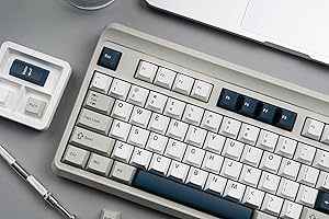 Klymra PBT Keycaps Set, Doubleshot 137 Key Caps,Cherry Profile Custom Keycap for 61/64/68/84/87/100/104/108 Mechanical Keyboa