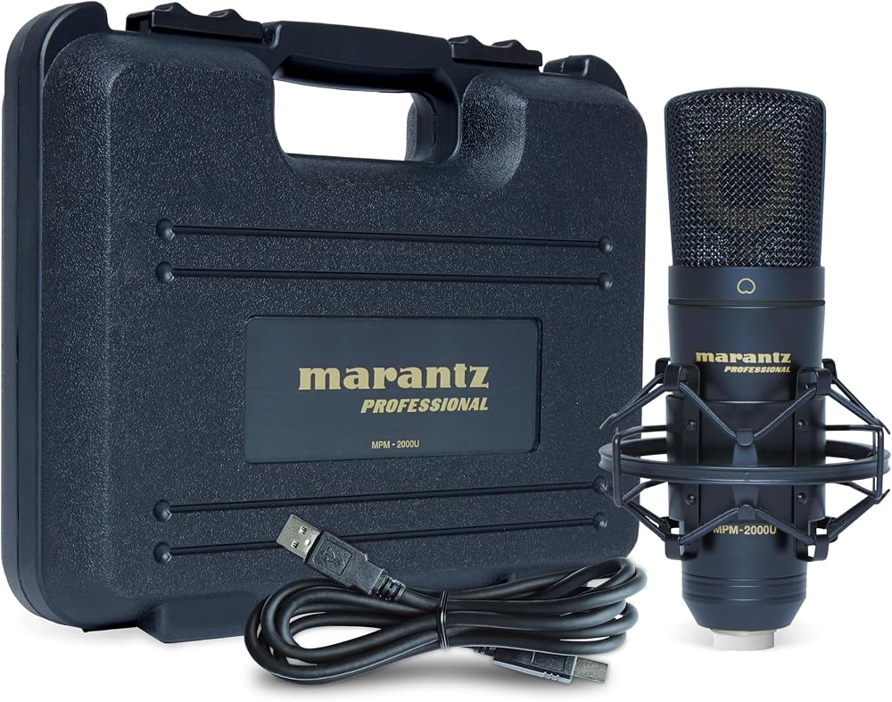 Marantz Professional MPM-2000U USB Condenser Microphone Cardioid Streaming