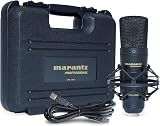Marantz Professional MPM-2000U USB Condenser Microphone Cardioid Streaming
