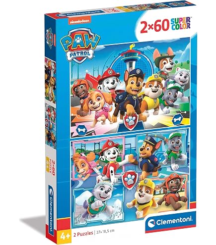 Puzzle Paw Patrol 60 Piezas XXL Super Shape - Para Niños Mayores De 4 Años