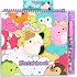 Original Squishmallows Sketchbook, Over 20 Stationery Supplies, Features Squishmallows Scrapbook Stickers, Cam The Cat Fidget
