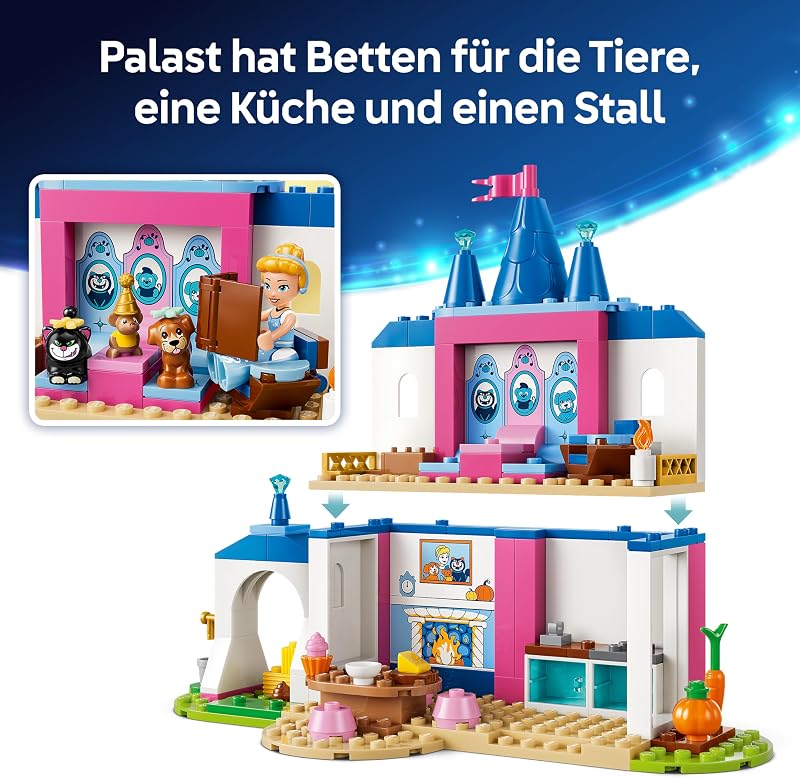 Disney Princess Cinderellas Tierpalast 43283